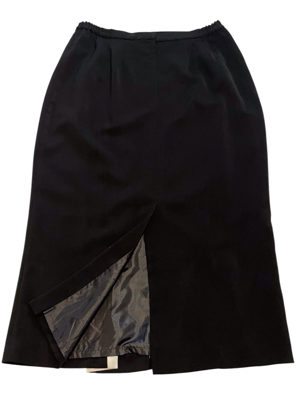 Donna Vinci Couture Black Women's Skirt with White Stripes, 12 - Picture 5 of 10